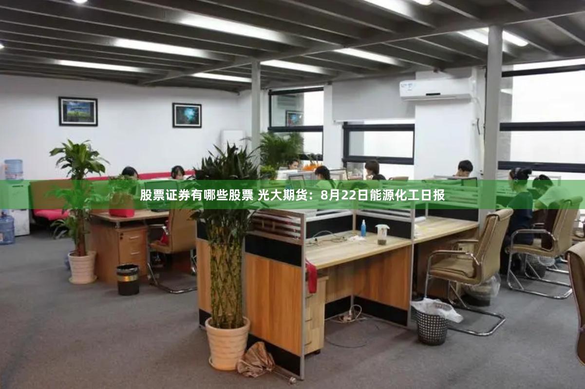 股票证券有哪些股票 光大期货：8月22日能源化工日报